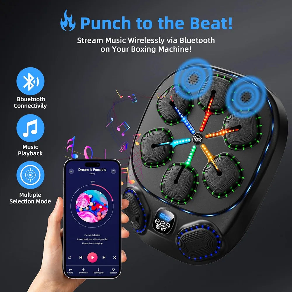 Music 🎶 boxing machine .. 🥊🥊